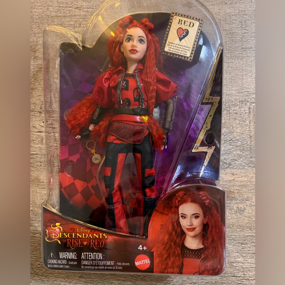 Disney Descendants Red and Black Doll